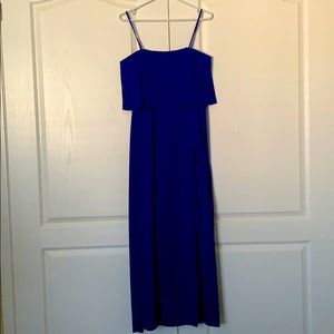 BCBG Maxazria Cobalt Blue Gown